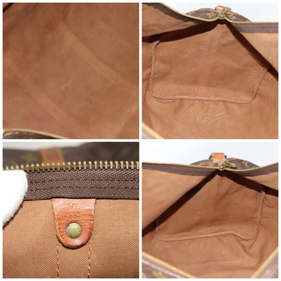 LOUIS VUITTON Monogram Keepall Bandouliere 60 Boston Bag M41412 LV Auth sw695 - Picture 15 of 16